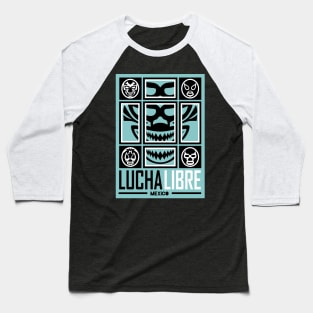 LUCHALIBRE MEXICO5 Baseball T-Shirt